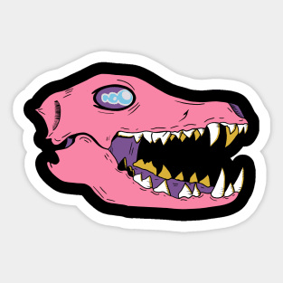 Pastel skull Sticker